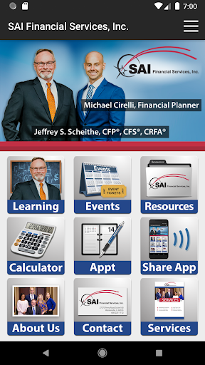 Android application SAI Financial screenshort