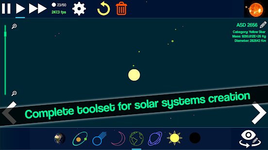 Planet Genesis - Слънчева система Екранна снимка