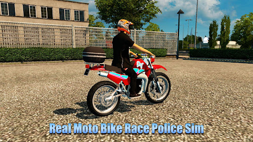 Android application Real Moto Bike Race Police Sim screenshort
