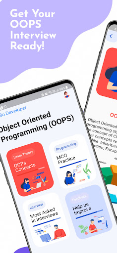 Android application Object Oriented Programming screenshort