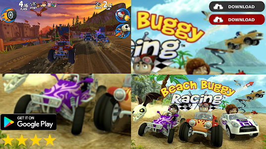 Buggy Race Beach Care Game