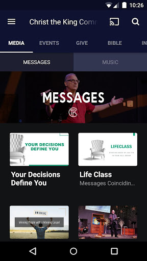 Android application CTK Community Church screenshort