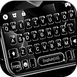 Cover Image of Descargar Tema de teclado negro fresco  APK