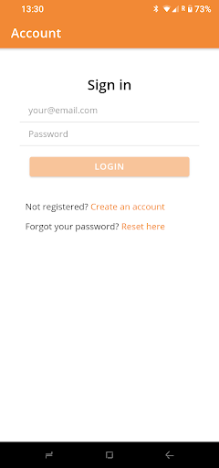 Android application Boston Sensor screenshort