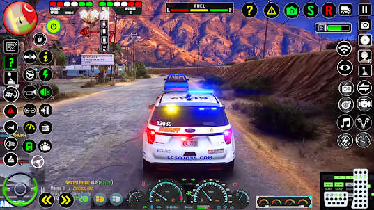 NÓS Polícia Carro Simulador 3D