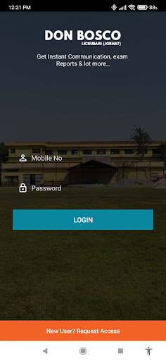 Android application Don Bosco High School screenshort