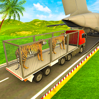 Zoo Животное Транспорт Truck 3D Самолет Транспорте
