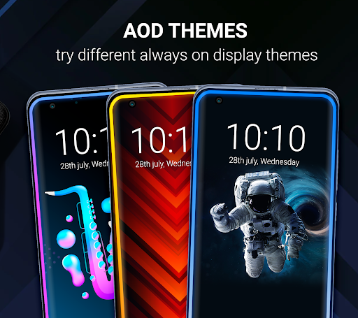 Edge Border Lighting On Music Screen 3
