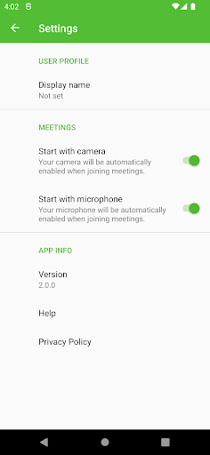 Zerify Meet Screen 2