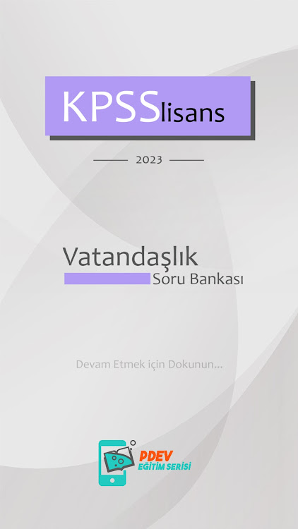 KPSS Vatandaşlık Soru Bankası - 1.0.0 - (Android)