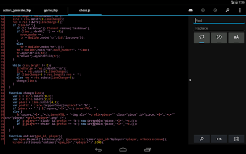 DroidEdit Pro (code editor) Ekran görüntüsü