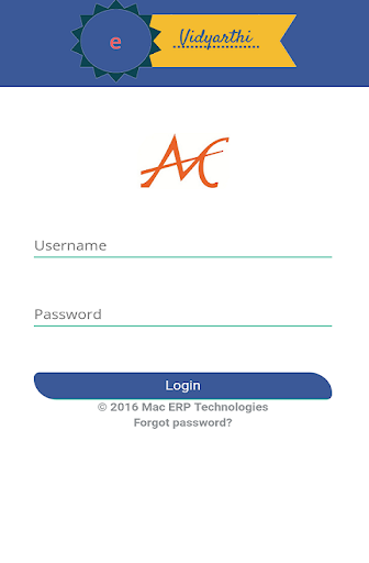 Android application K P International School screenshort