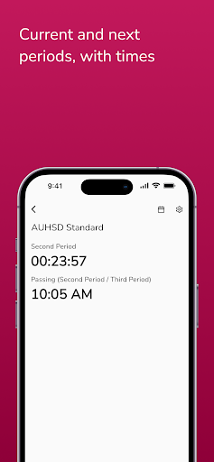 Schedules: find your schedules Screen 2