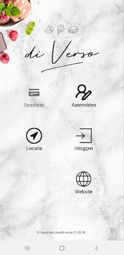 Android application Di Verso het ijscafe screenshort