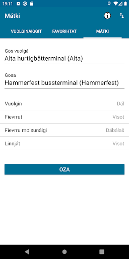 Android application Snelandia Mátki screenshort