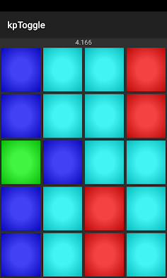 kpToggle: a quick color puzzle - Screenshot 4