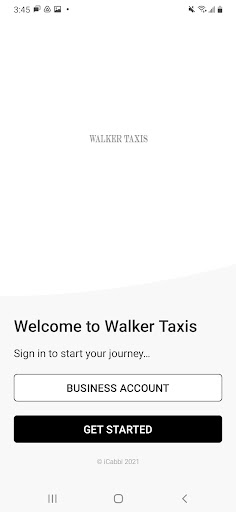 Android application Walker Taxis screenshort