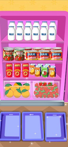 冷蔵庫の整理ゲーム。再入荷のおすすめ画像3