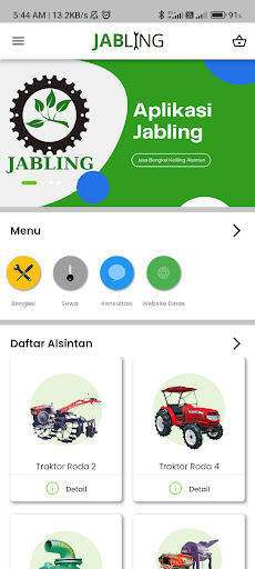 Jabling Mobile Screen 3