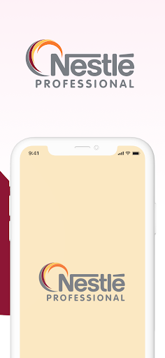 Android application Nestle Professional screenshort