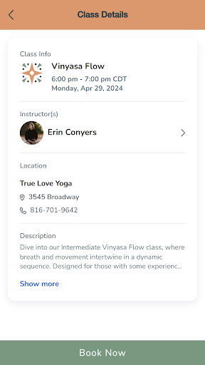 True Love Yoga Screen 2