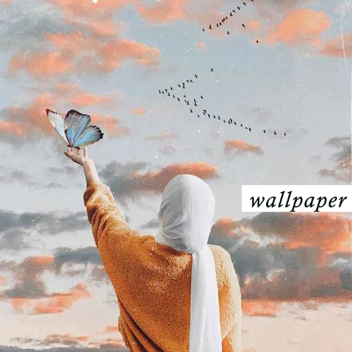 Hijab Wallpapers Aesthetic 4k logo