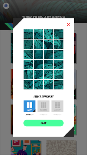 Turn Tiles Art Puzzle