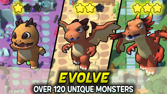 Idle Monster TD Evolved Varies with device screenshots 2