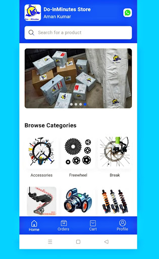 Android application Doinminutes screenshort