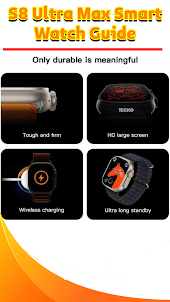 S8 Ultra Max Smartwatch Manual