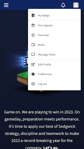 Sedgwick: Game On Screen 3