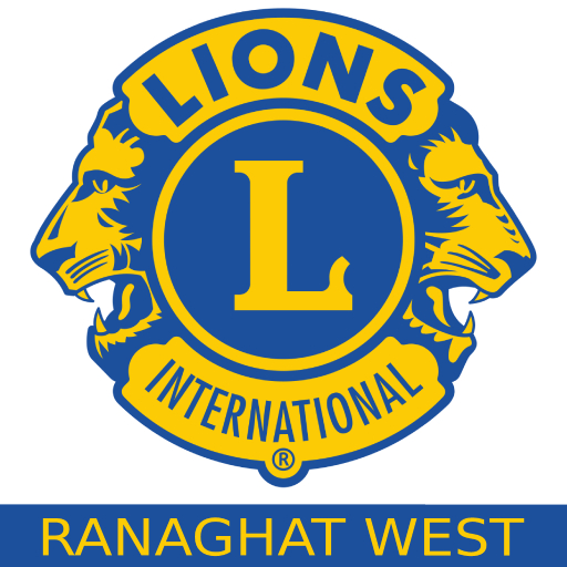 Lions Club of Ranaghat West logo