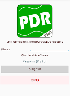PDR Takip Pro Screenshot