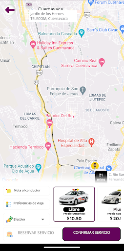 Taxi Libre Screen 3