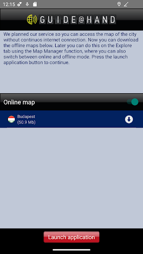 Budapest GUIDE@HAND Screen 3