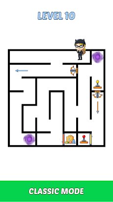 Maze Thief: Draw Puzzleのおすすめ画像1