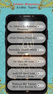 Islamic Ringtones Arabic Naats