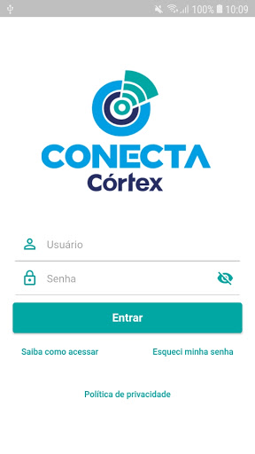 Android application Conecta Córtex screenshort