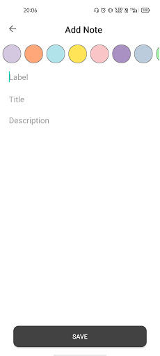 Notepad Screen 3