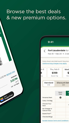 Frontier Airlines screenshot 3