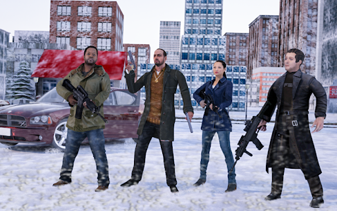 Winter City Shooter Gangster Mafia 1.0 Apk 4