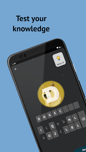 Android application Crypto Coins: Quiz screenshort
