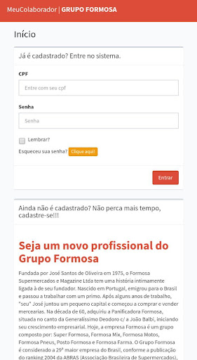 Grupo Formosa - Recruit