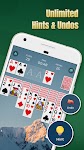 screenshot of Solitaire, Classic Card Games