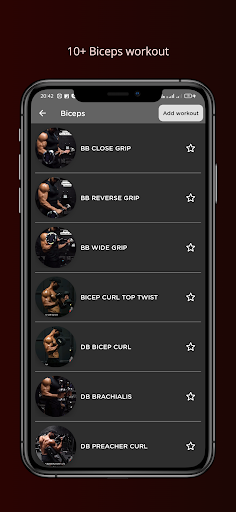 No Quit GYM training & tracker Screen 2