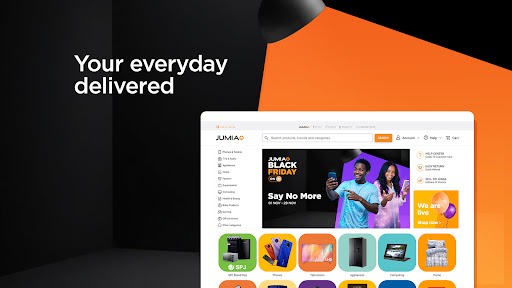 Screenshot of JUMIA Online Shopping