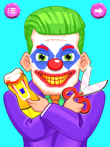 Android application Superhero Shave: Shaving Games screenshort