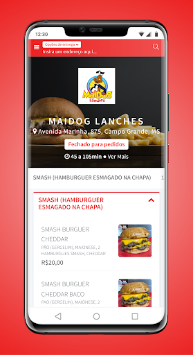 Android application Maidog screenshort