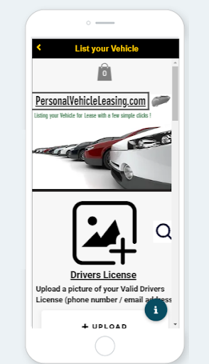 Vehicle Leasing Screen 2