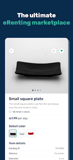 Android application Rentlyz screenshort